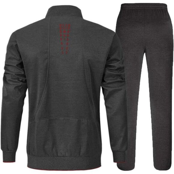 Men's Tracksuits Outfits Set 2Piece Jogging Suits Warm Up Sweatsuits Track Suits - Picture 2 of 8